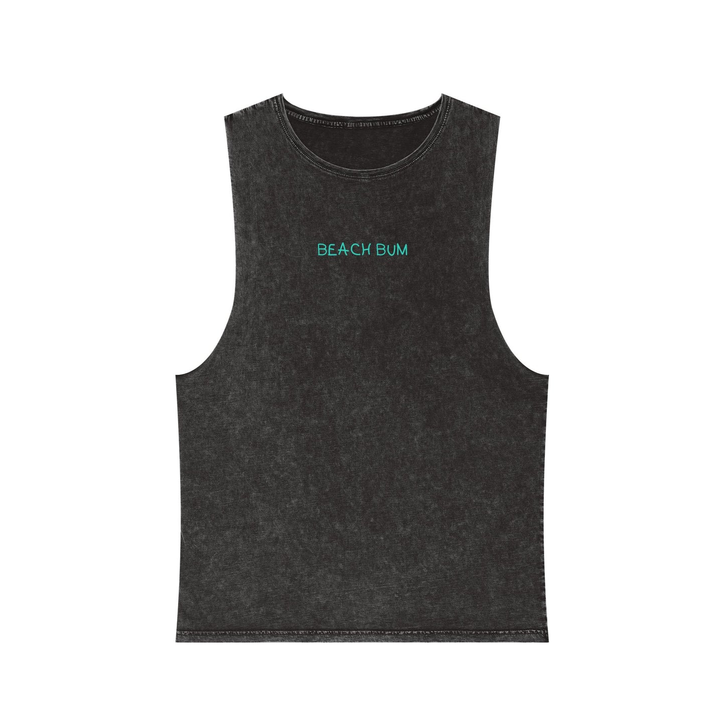 T-Shirts Stonewash Tank Top - Beach Bum Summer Vibes