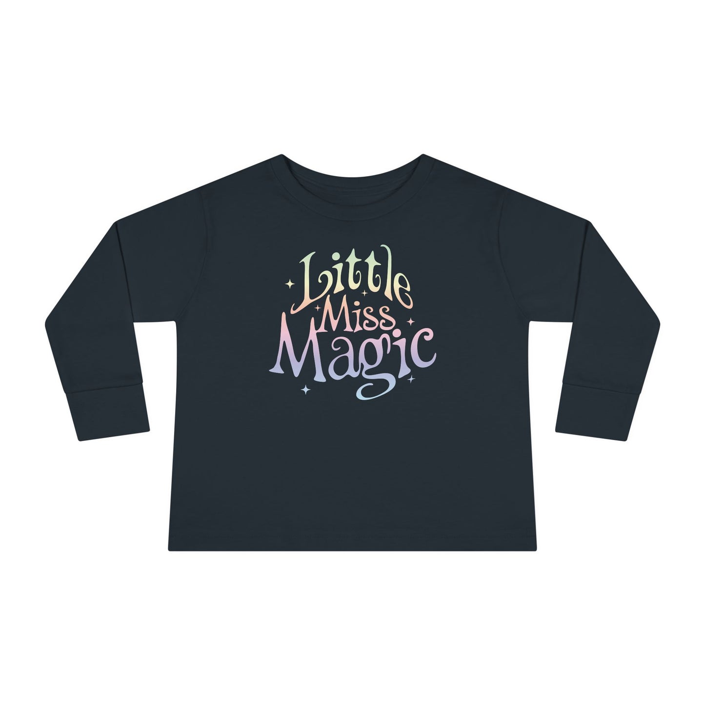 Toddler Long Sleeve Tee For Girls | Little Miss Magic Tee