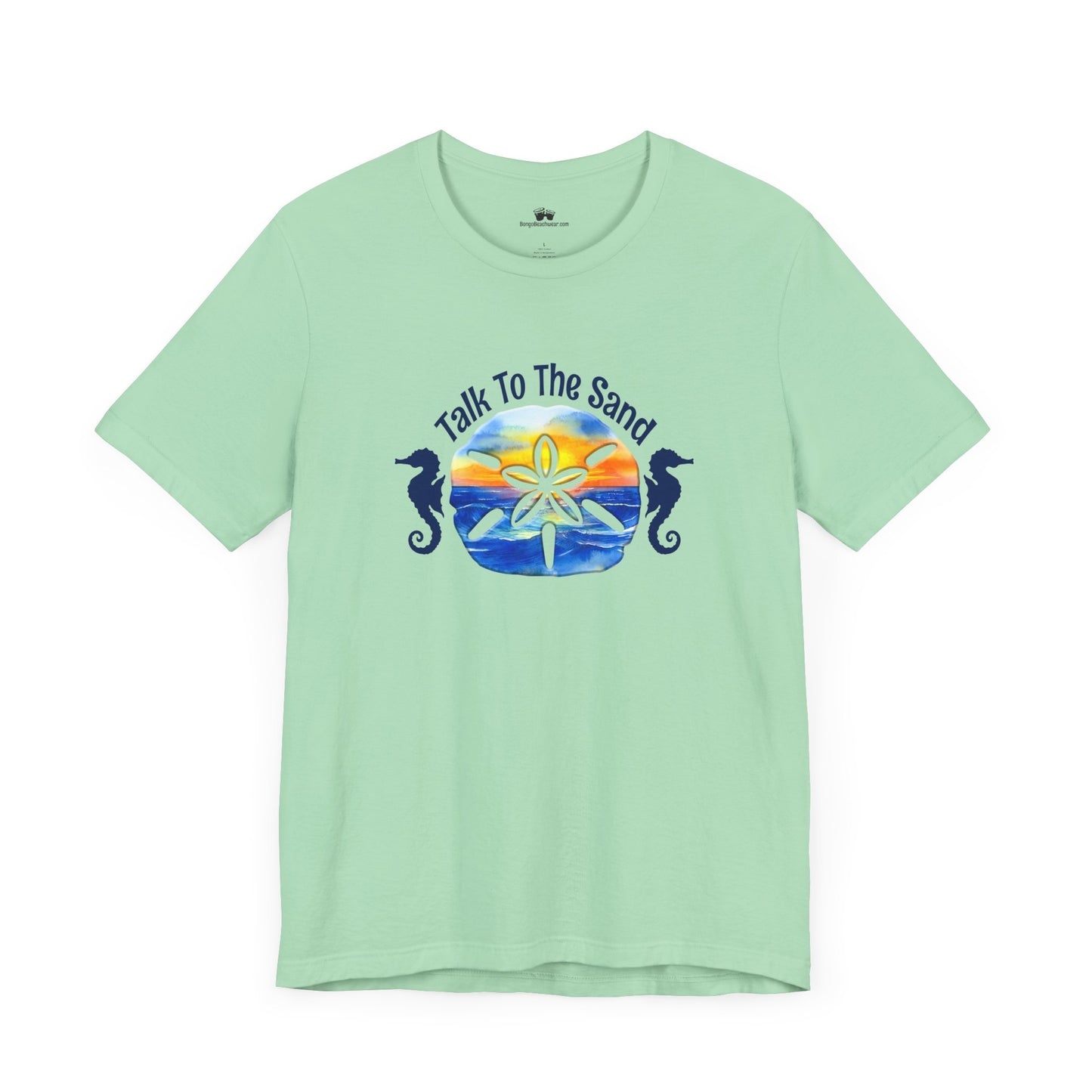 Beachy | Bella+Canvas | Talk To The Sand | T-Shirt