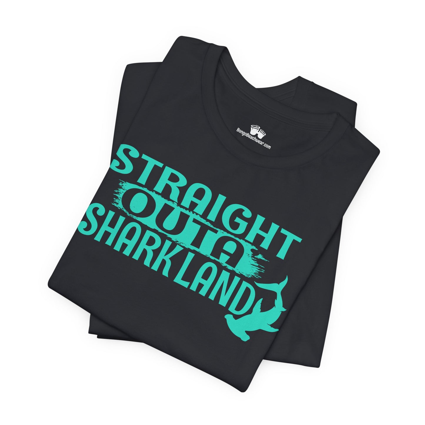 T-Shirts Beachy | Bella+Canvas | Straight Outa' Shark Land | T-Shirt