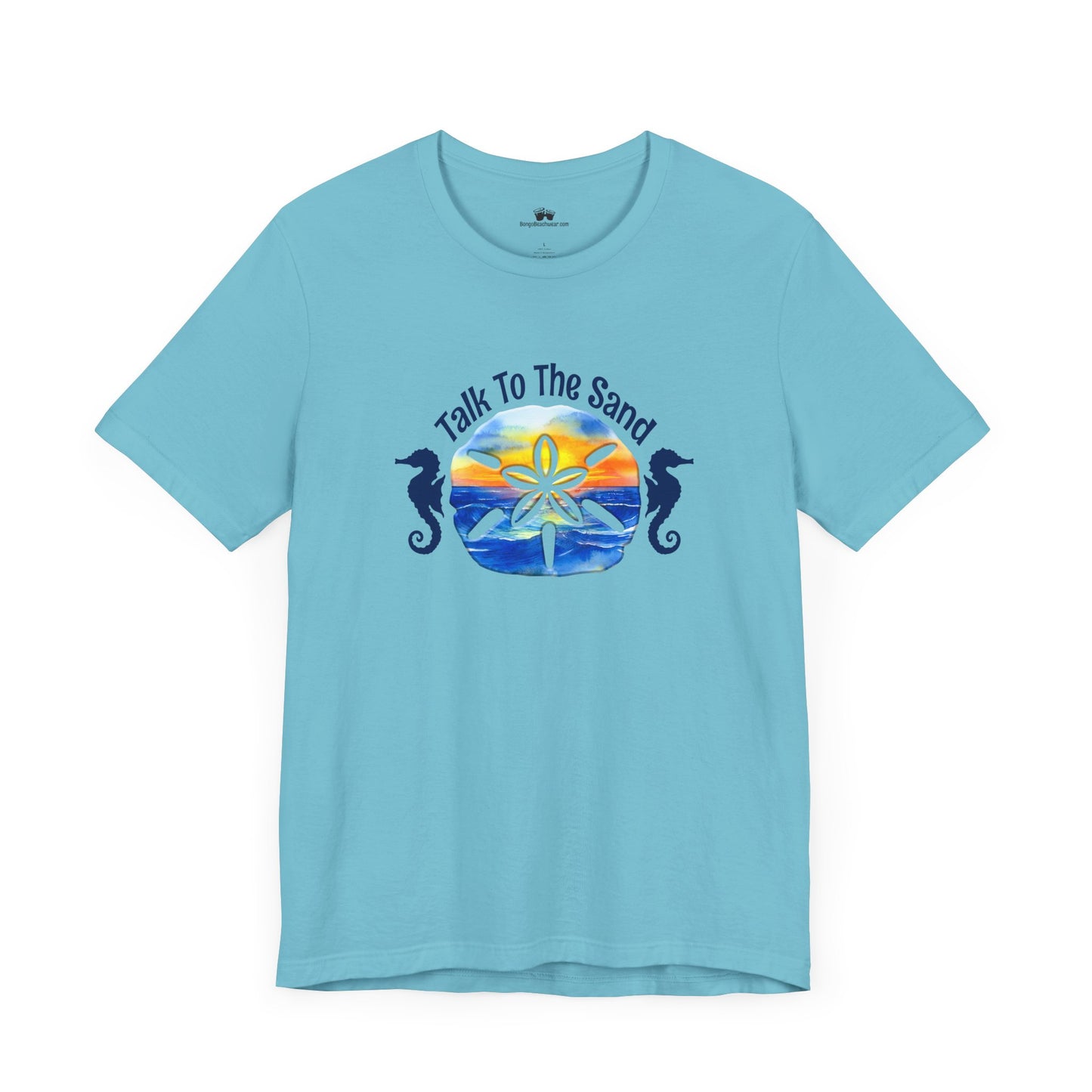 Beachy | Bella+Canvas | Talk To The Sand | T-Shirt