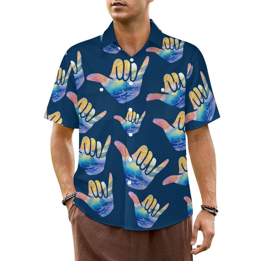 Shirts Short Sleeve Shaka Shirt with 2 Pockets