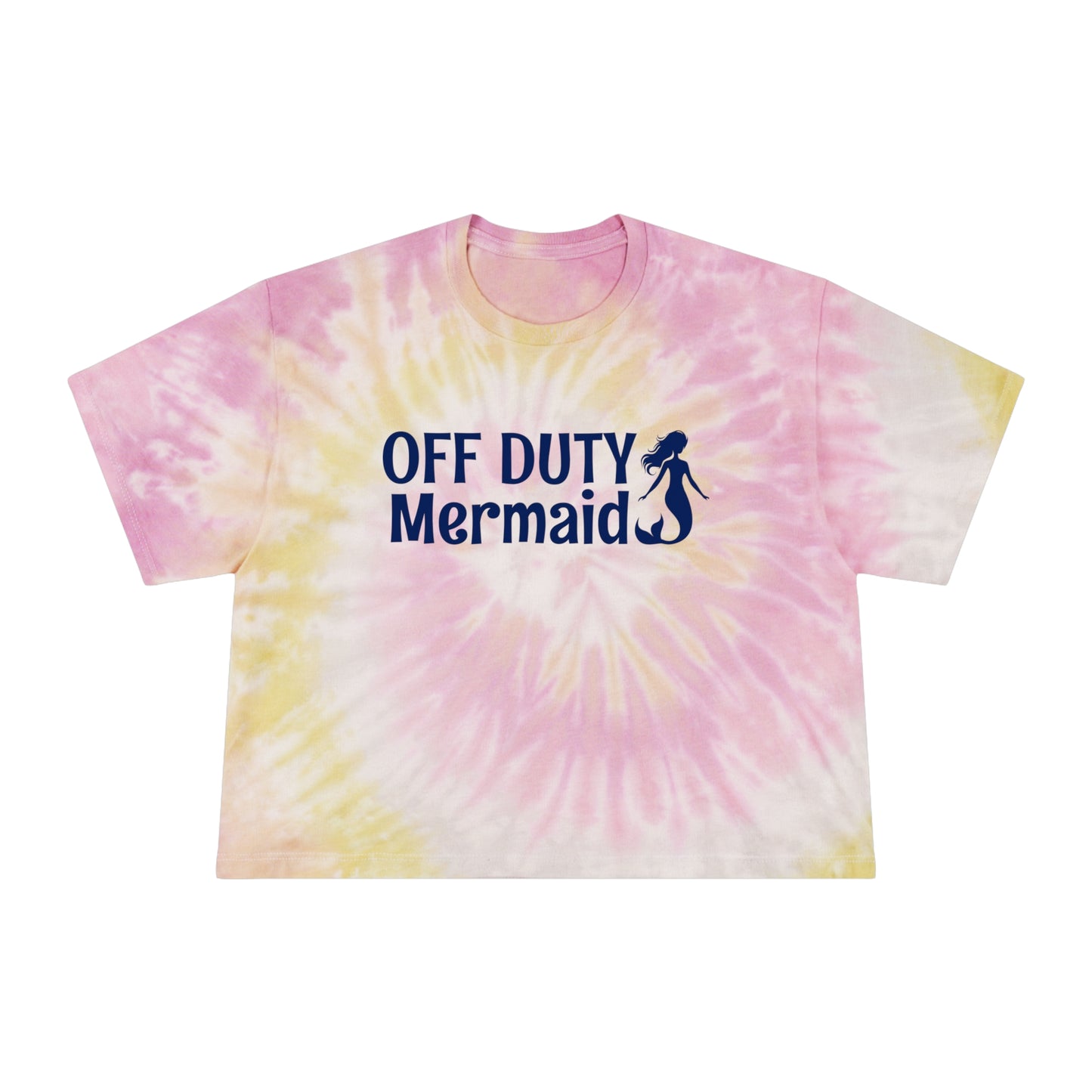 Tie-Dye Crop Tee - Off Duty Mermaid