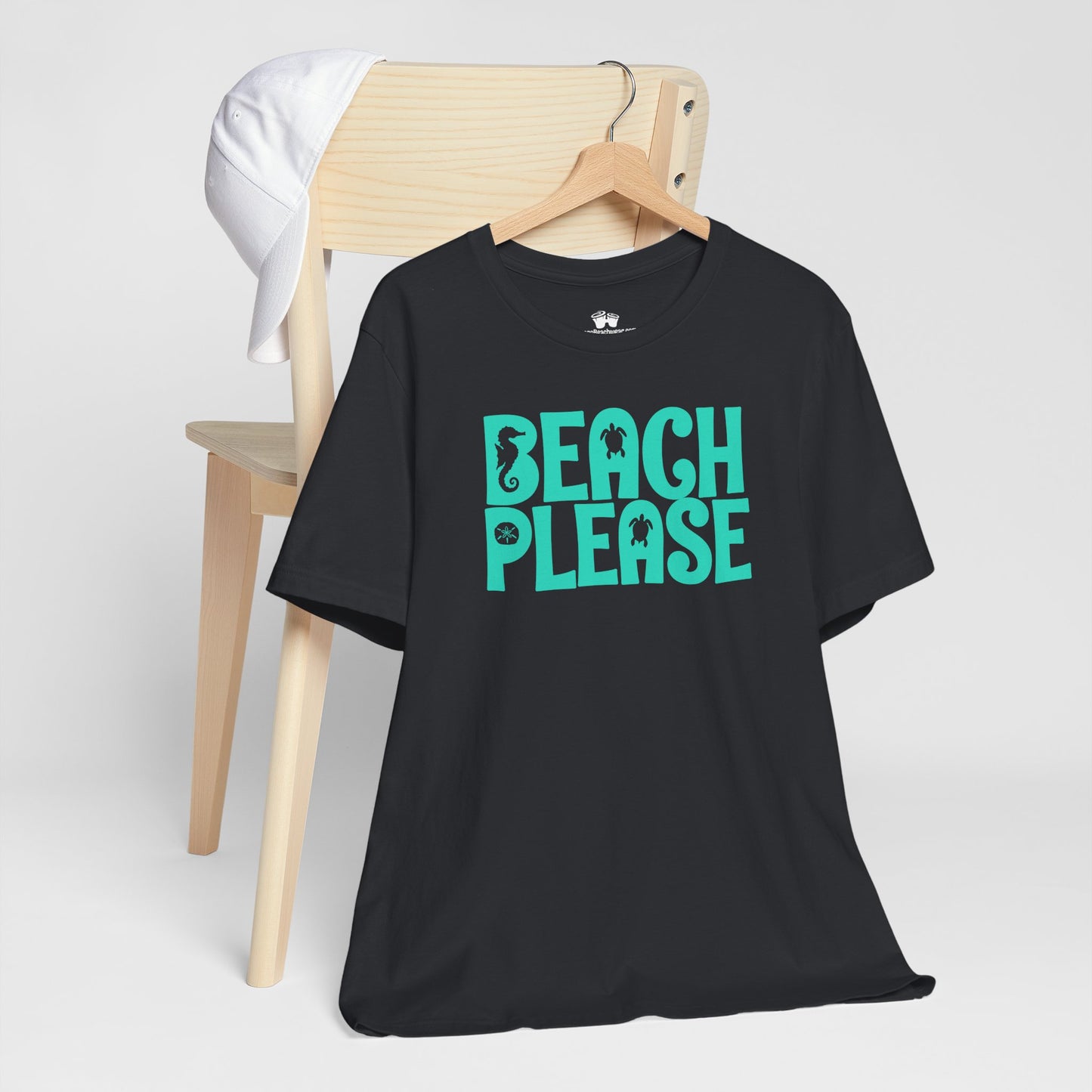 Beachy | Bella+Canvas | Beach Please | T-Shirt