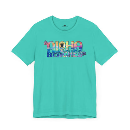 Beachy | Bella+Canvas | Aloha Beach Scene | T-Shirt