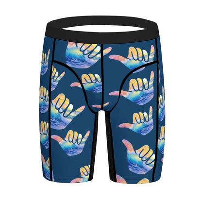 Men's Compression Shorts | Shaka Pattern