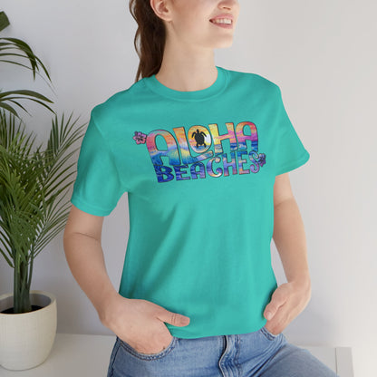 Beachy | Bella+Canvas | Aloha Beach Scene | T-Shirt