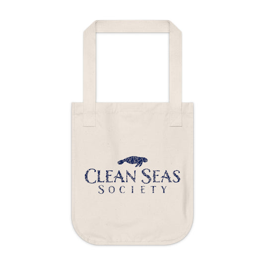 Organic Canvas Tote Bag | Clean Seas Society Fundraiser