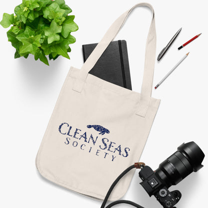 Organic Canvas Tote Bag | Clean Seas Society Fundraiser