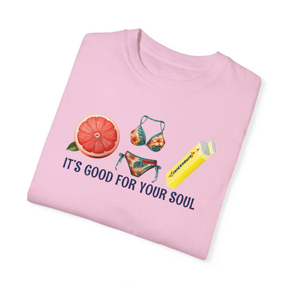 Grapefruit Juicy Fruit  | Garment-Dyed Comfort Color T-Shirt