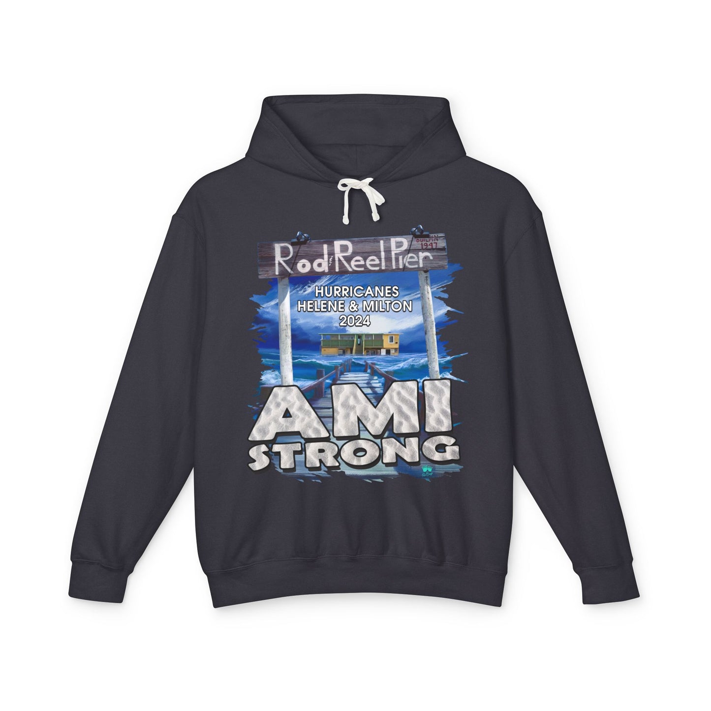 Rod & Reel Pier Fundraiser | Lightweight Hoodie