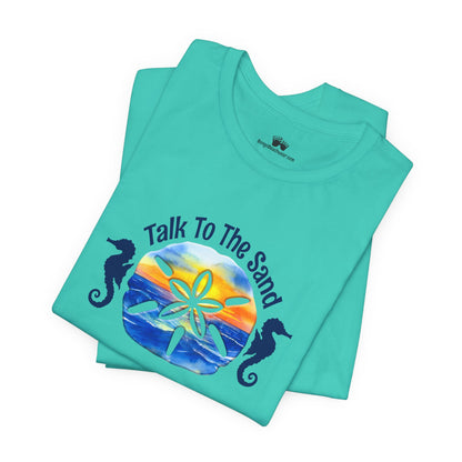 Beachy | Bella+Canvas | Talk To The Sand | T-Shirt