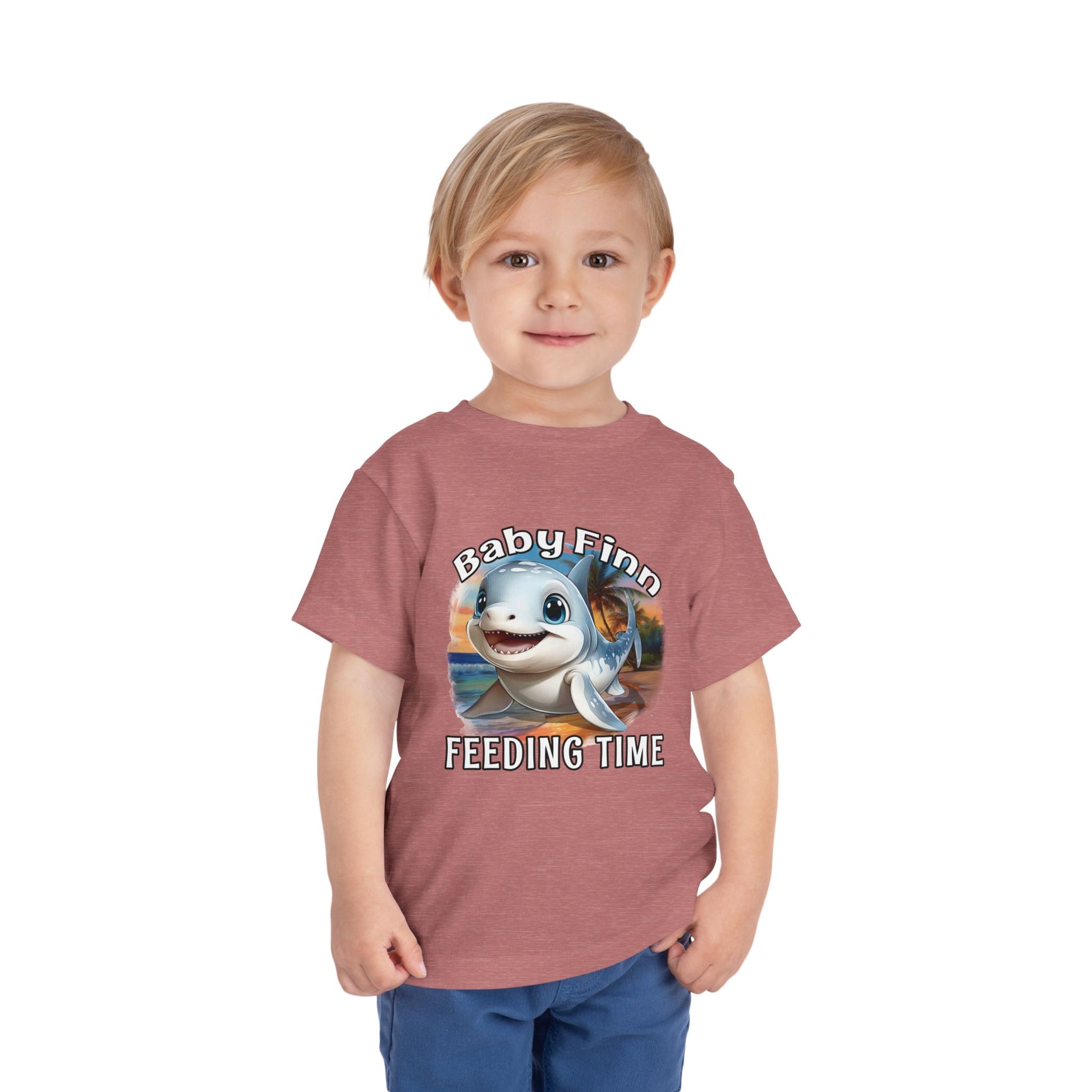 Toddler Tee Featuring Baby Finn | Straight Out Of Shark Land