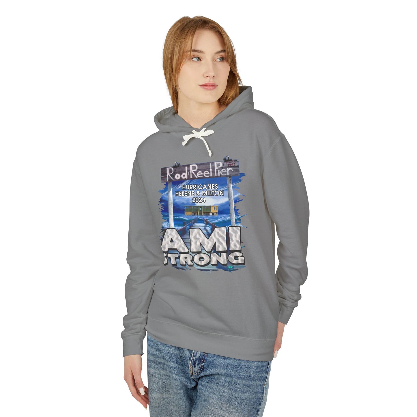 Rod & Reel Pier Fundraiser | Lightweight Hoodie