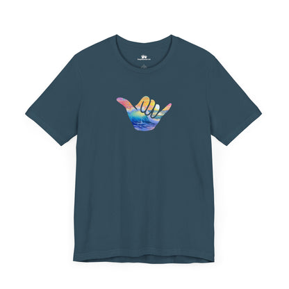 Beachy | Bella+Canvas | Shaka Wave | T-Shirt