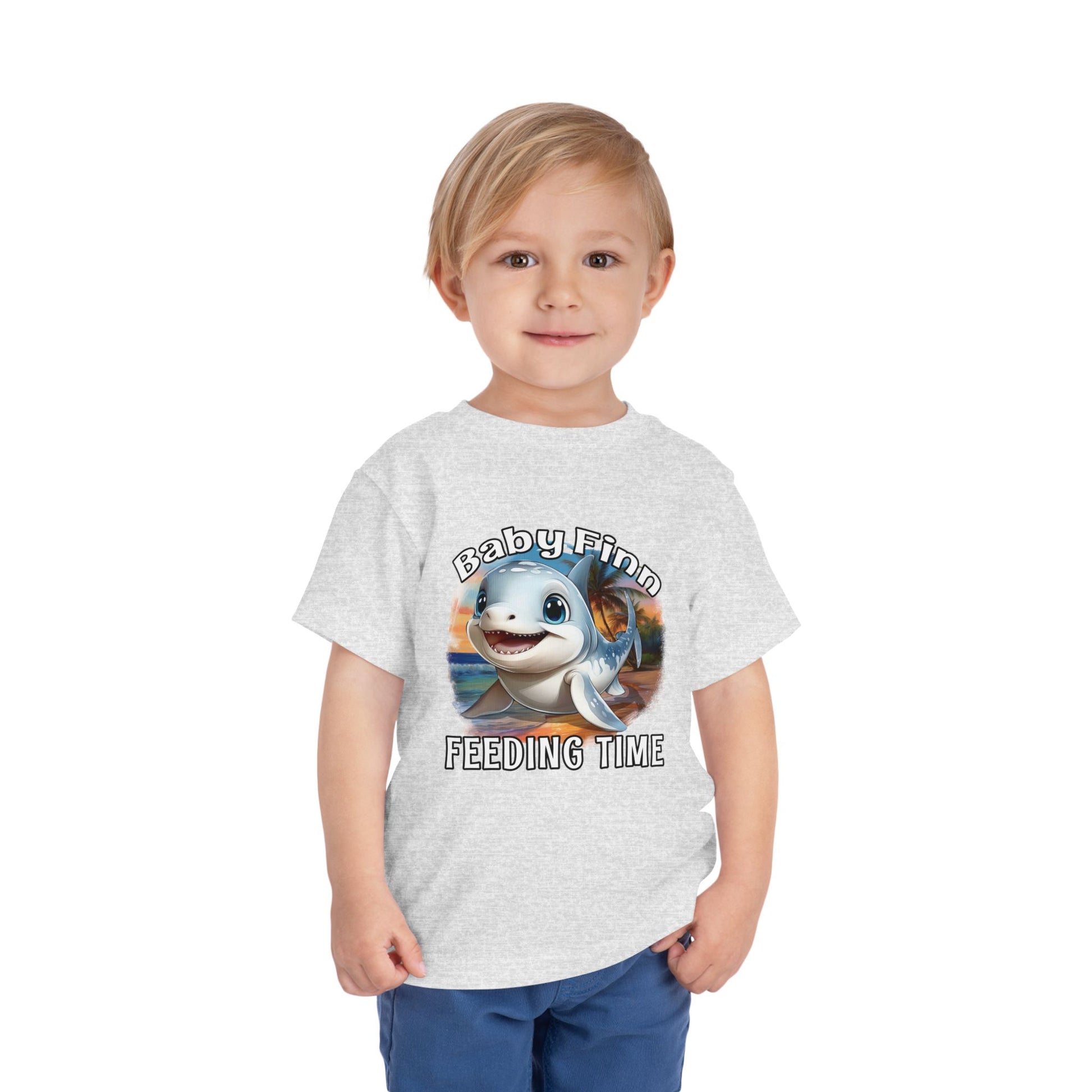 Toddler Tee Featuring Baby Finn | Straight Out Of Shark Land