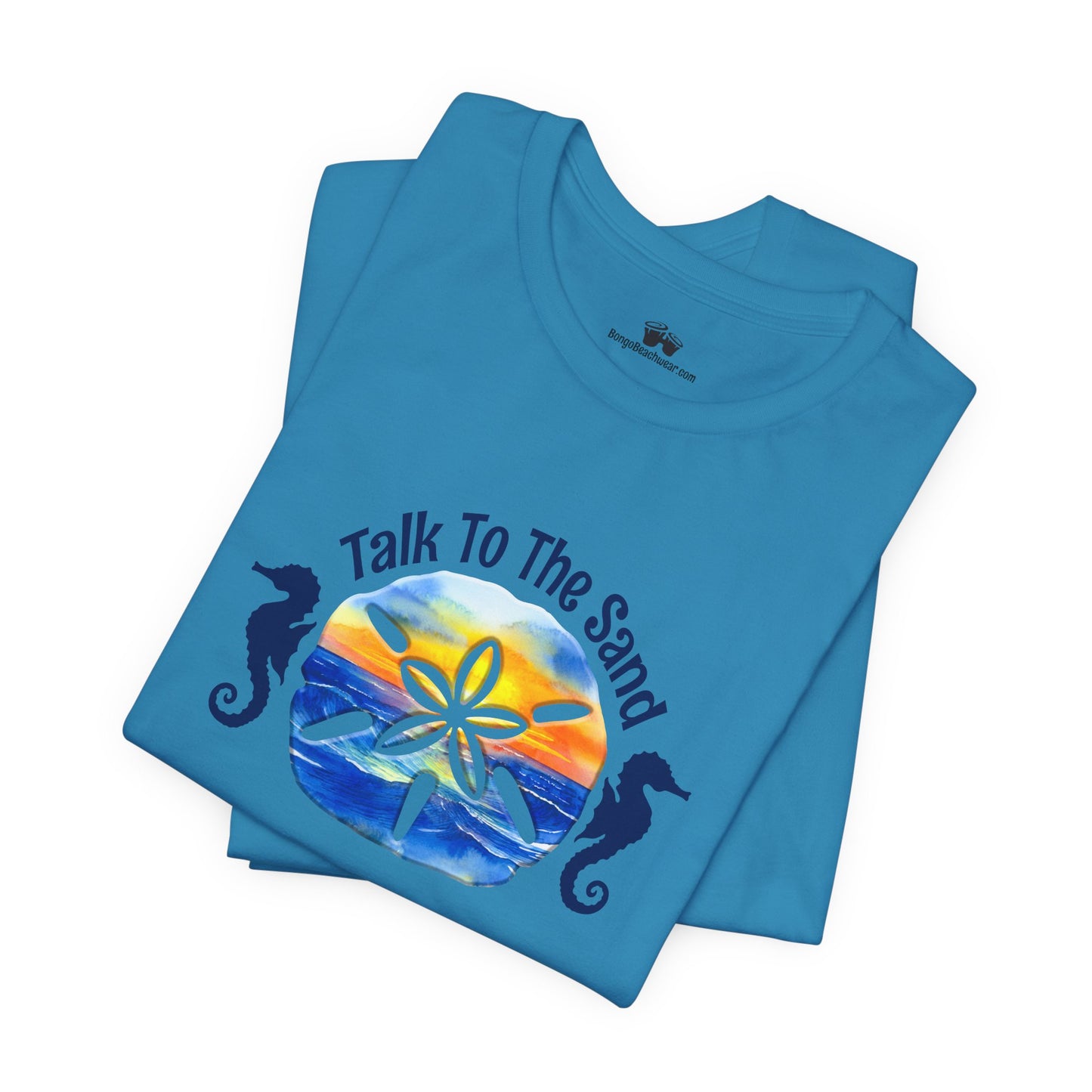 Beachy | Bella+Canvas | Talk To The Sand | T-Shirt