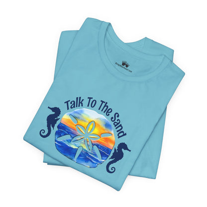 Beachy | Bella+Canvas | Talk To The Sand | T-Shirt