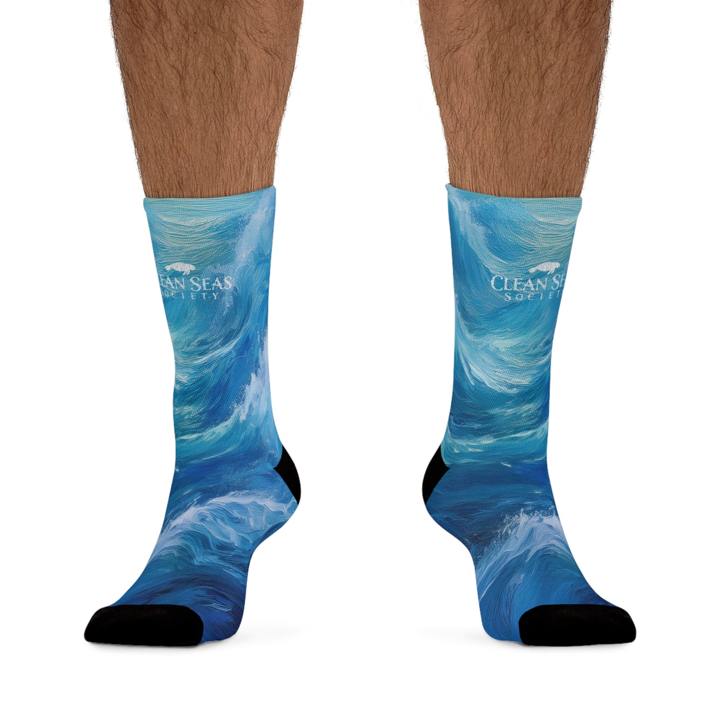 Clean Seas Society | Recycled Poly Fundraiser Socks