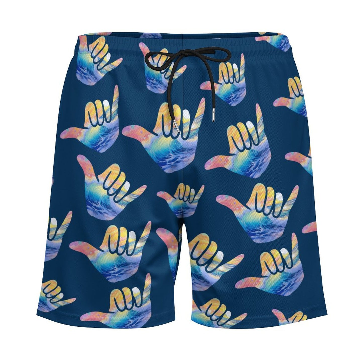 Men's Hawaiian shorts with 4 Pockets