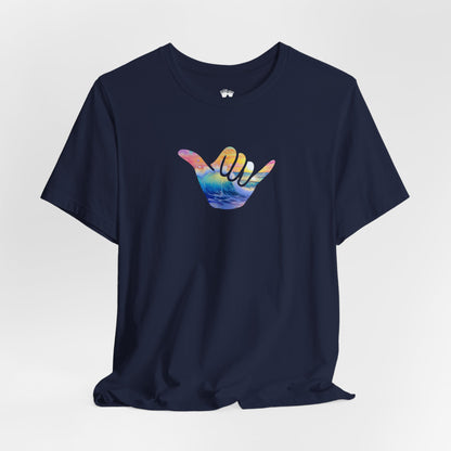 Beachy | Bella+Canvas | Shaka Wave | T-Shirt