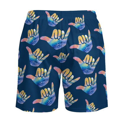 Men's Hawaiian shorts with 4 Pockets