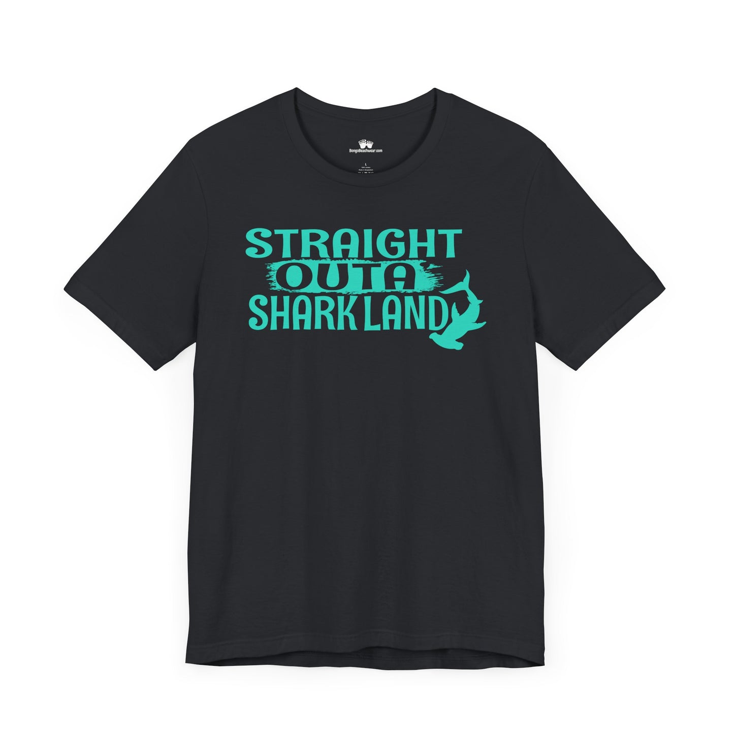 T-Shirts Beachy | Bella+Canvas | Straight Outa' Shark Land | T-Shirt