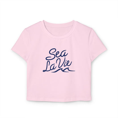 Crop Tops Women's Baby Crop Tee | Sea La Vie