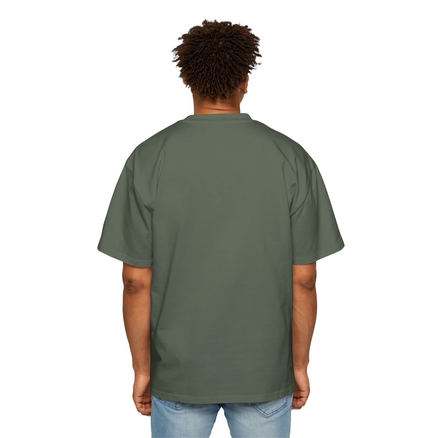 Men's Oversized Tee | Latitude Adjustment Design