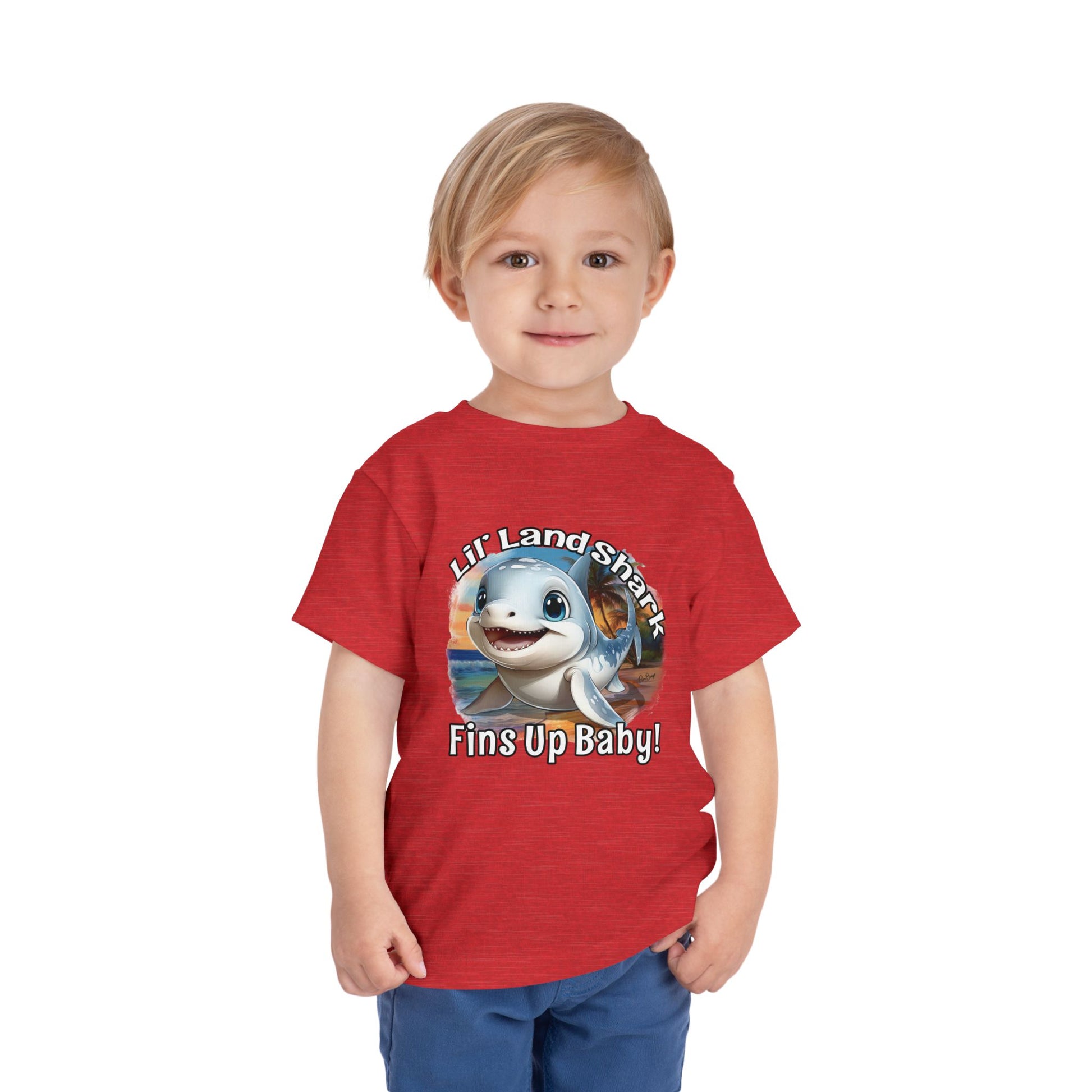 Toddler Tee Featuring Baby Finn | Straight Out Of Shark Land