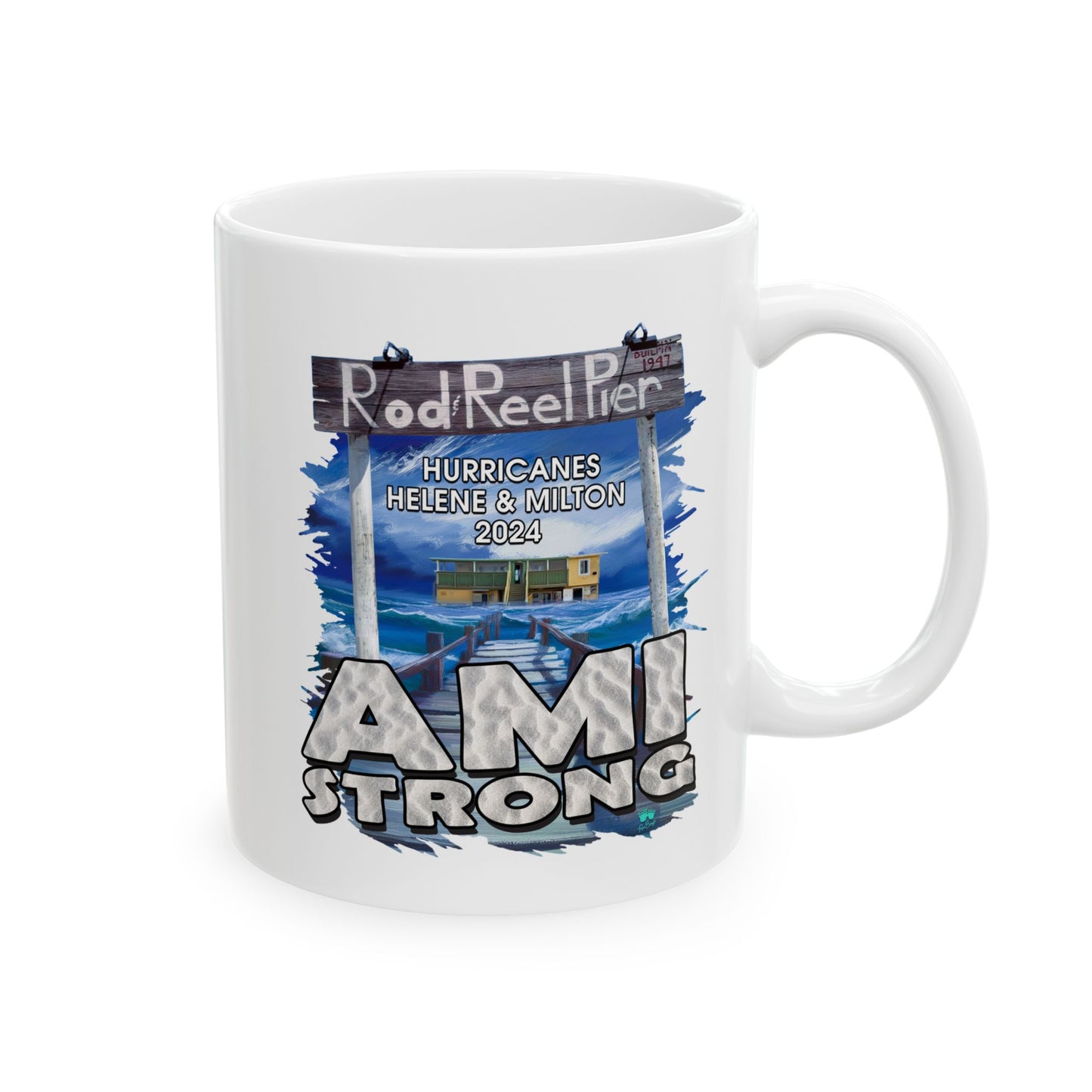 Fundraiser Mug | Rebuild Rod & Reel Pier in Anna Maria Island