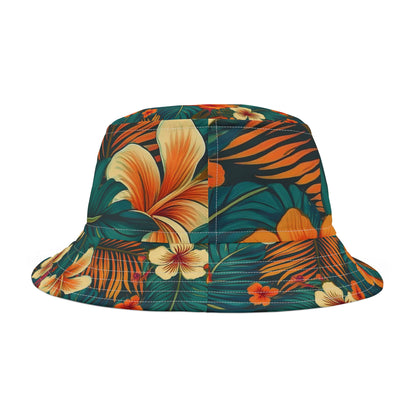 Hawaiian Print Bucket Hat