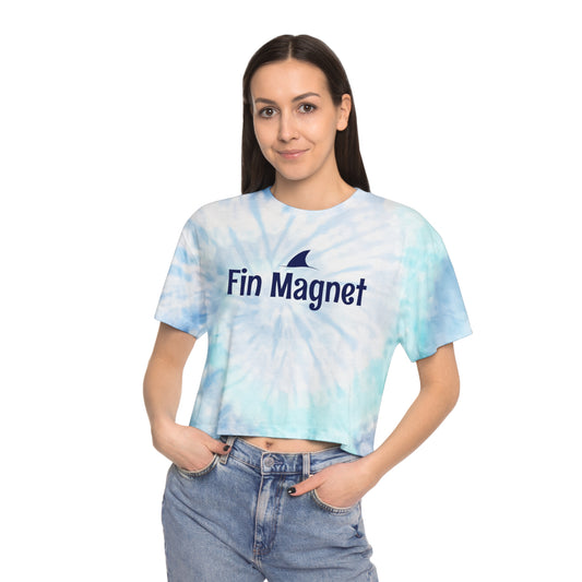 Women's Tie-Dye Crop Tee | Fin Magnet | An Inside Joke