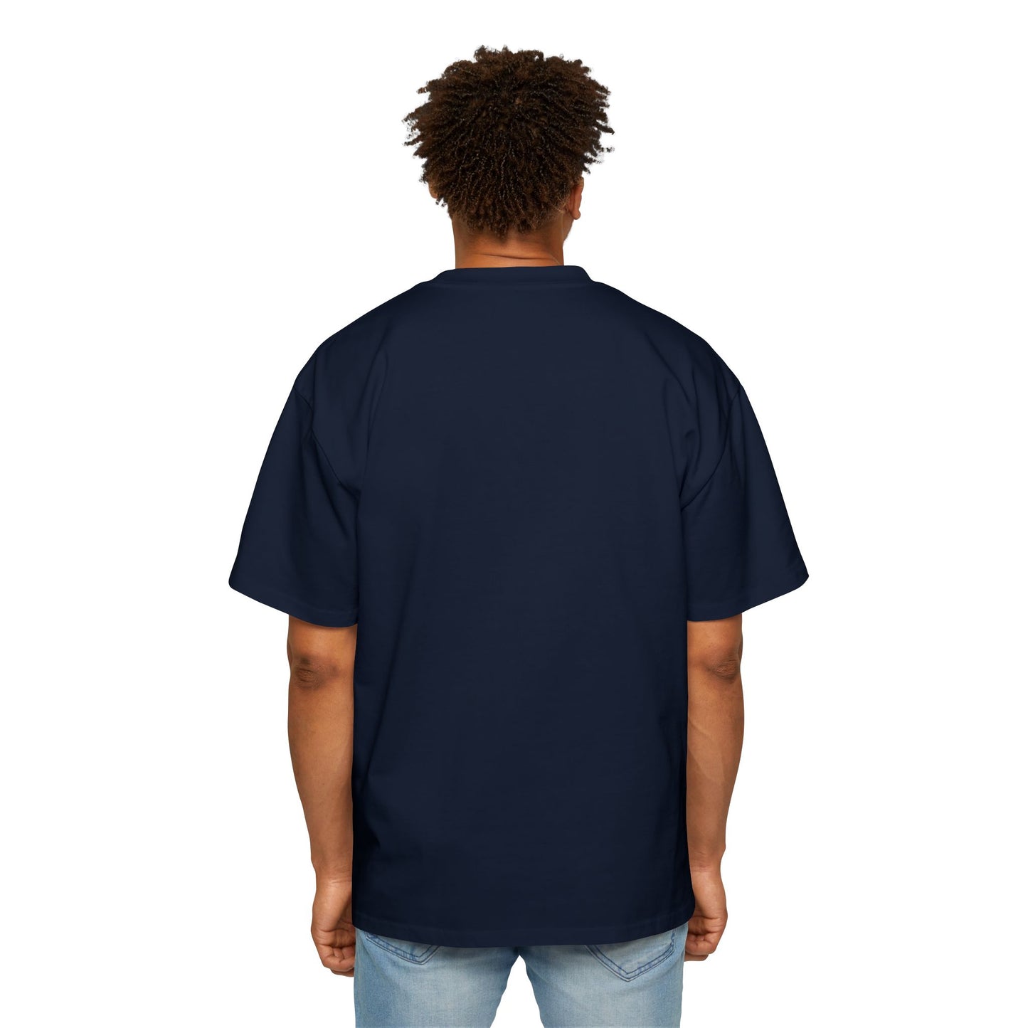 T-Shirts Men's Oversized Tee | Latitude Adjustment Design