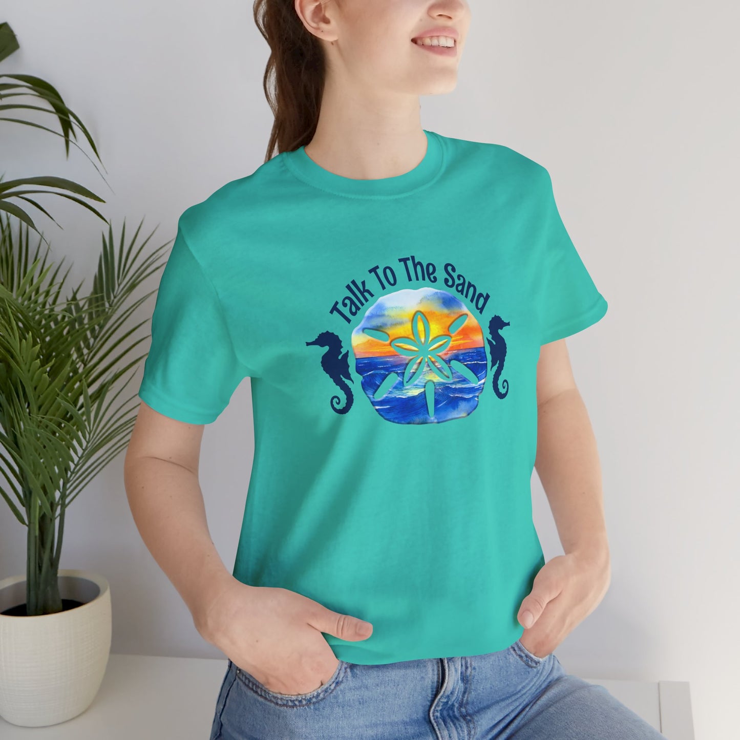 Beachy | Bella+Canvas | Talk To The Sand | T-Shirt