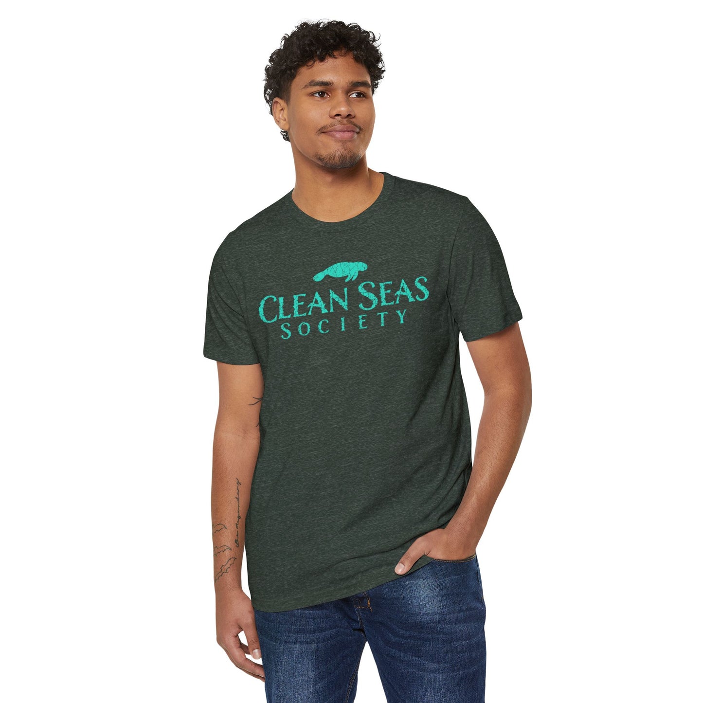 Organic Clean Seas Tee From The Cleen Seas Scociety