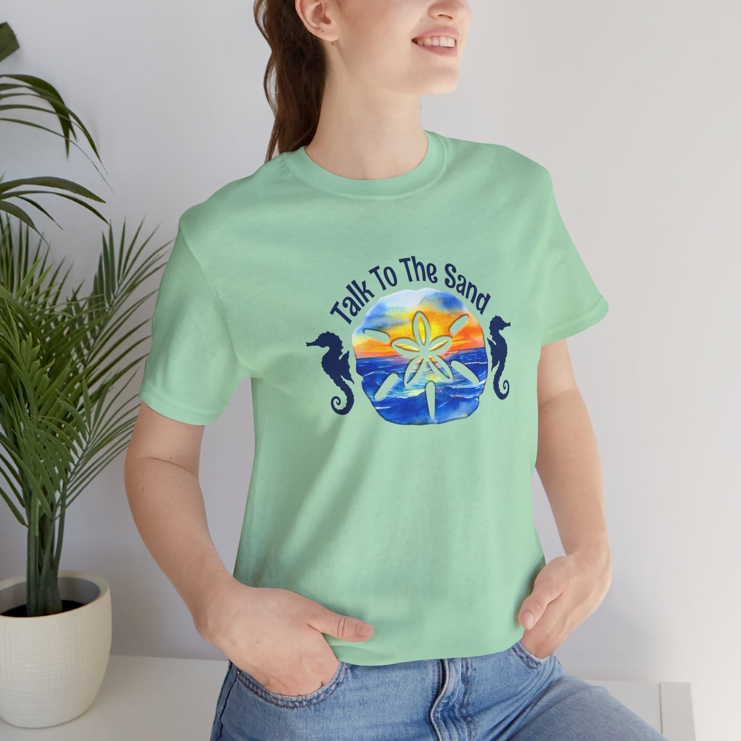 Beachy | Bella+Canvas | Talk To The Sand | T-Shirt