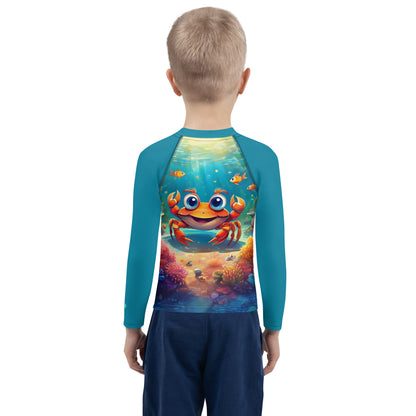 Rash Guards Kids UPF 50+ Rash Guard | Kid Crab