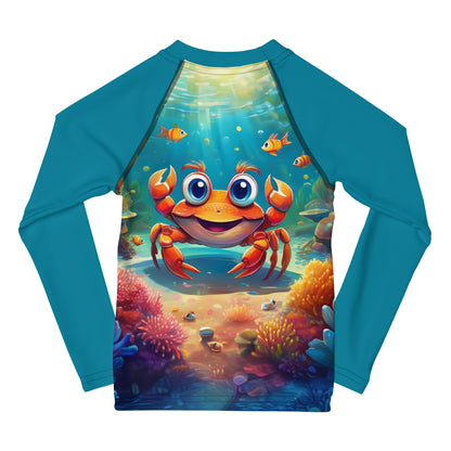 Rash Guards Kids UPF 50+ Rash Guard | Kid Crab