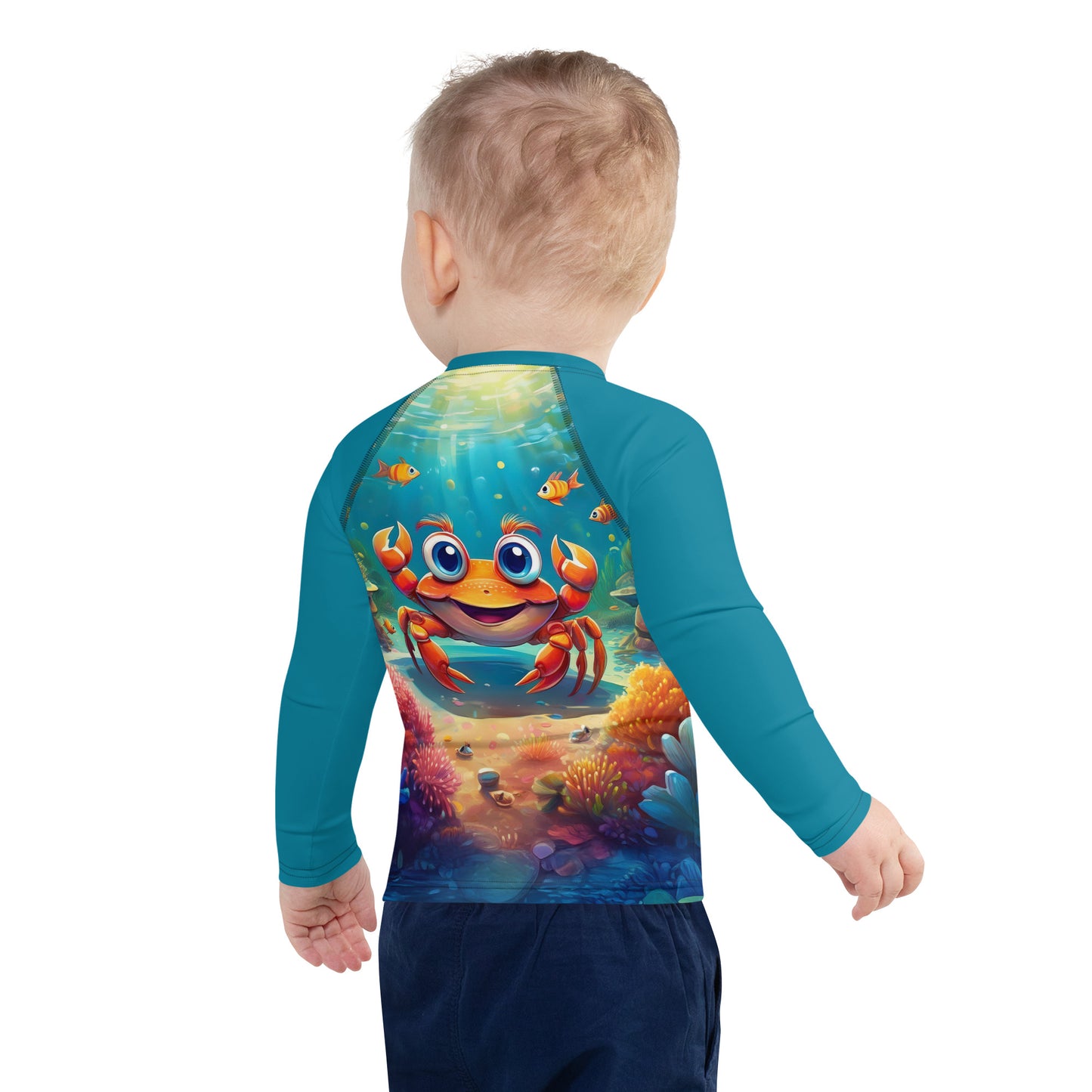 Rash Guards Kids UPF 50+ Rash Guard | Kid Crab