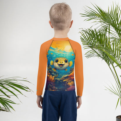 Rash Guards Kids UPF 50+ Rash Guard | Pufferfish