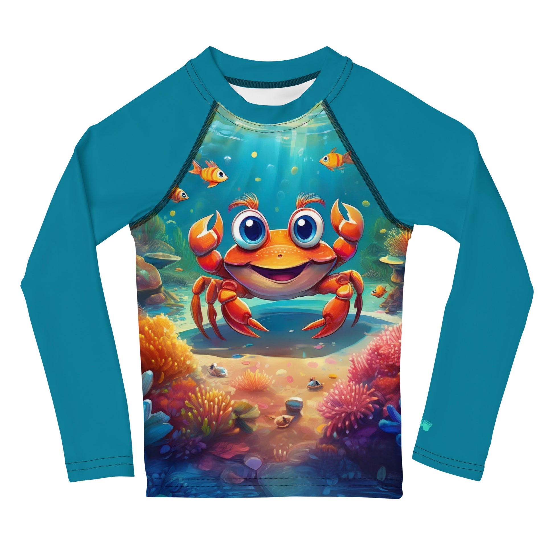 Rash Guards Kids UPF 50+ Rash Guard | Kid Crab