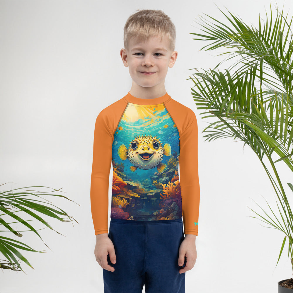 Rash Guards Kids UPF 50+ Rash Guard | Pufferfish