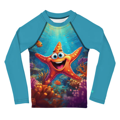 Rash Guards Kids UPF 50+ Rash Guard | Smiling Starfish