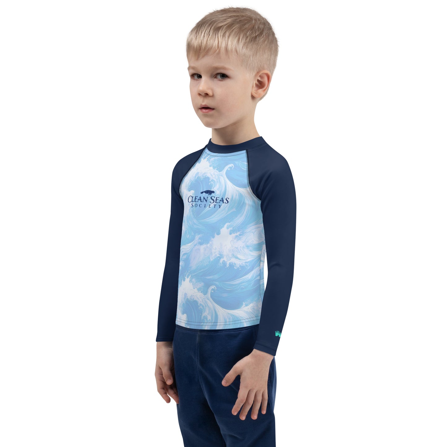 Rash Guards Kids UPF 50+ Rash Guard | Clean Sea Society