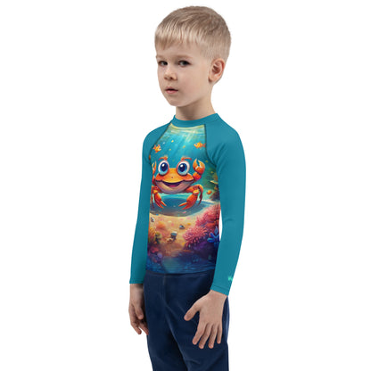 Rash Guards Kids UPF 50+ Rash Guard | Kid Crab