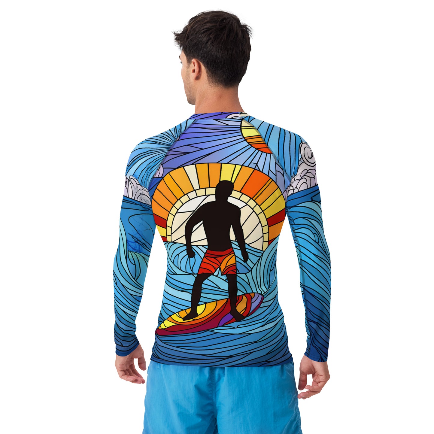 Men's UPF 50+ Rash Guard | Surfer