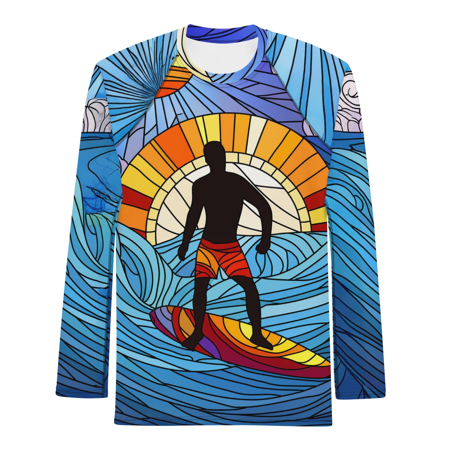 Men's UPF 50+ Rash Guard | Surfer