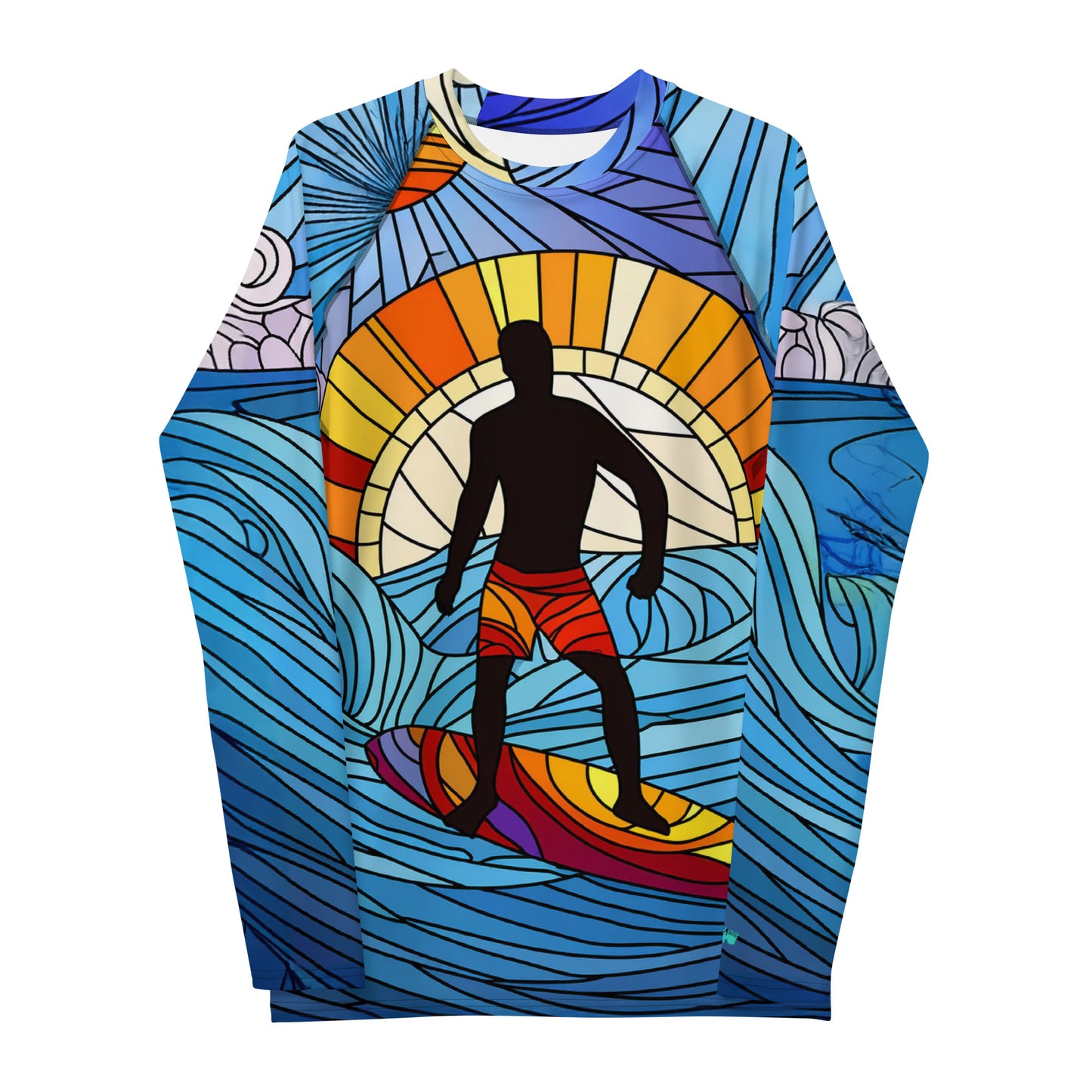 Men's UPF 50+ Rash Guard | Surfer