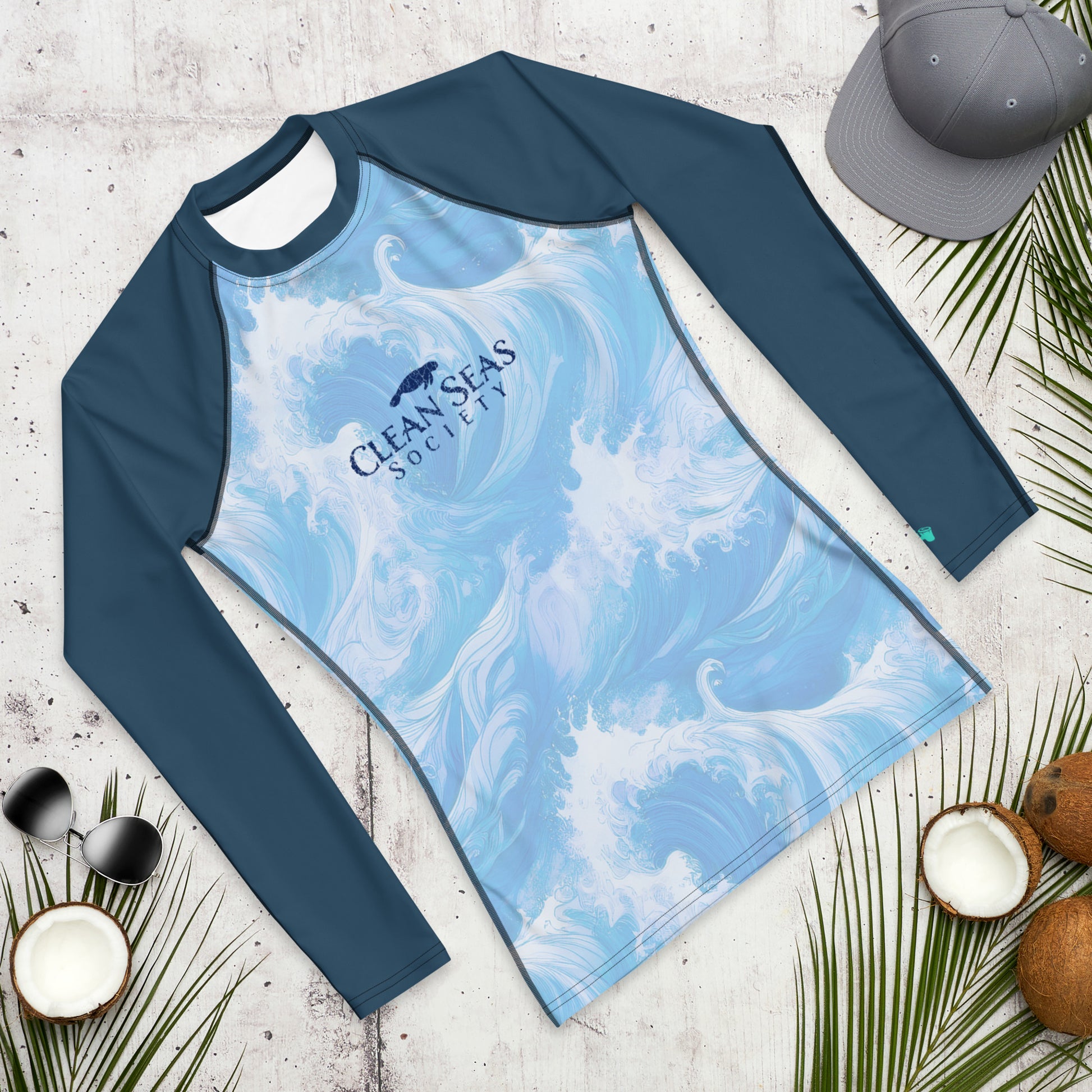 Men's Rash Guard | Clean Seas Society | UPF 50+